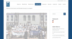 Desktop Screenshot of inquilinosunidos.org